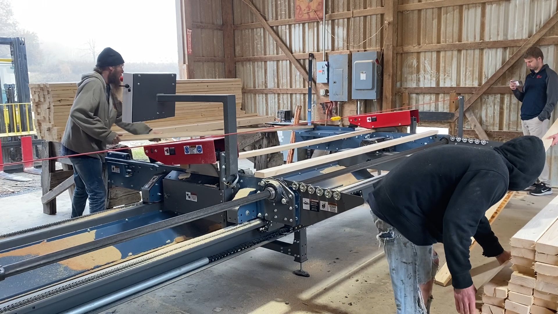 ROGworx Woodchuck Lumber Saw in Action